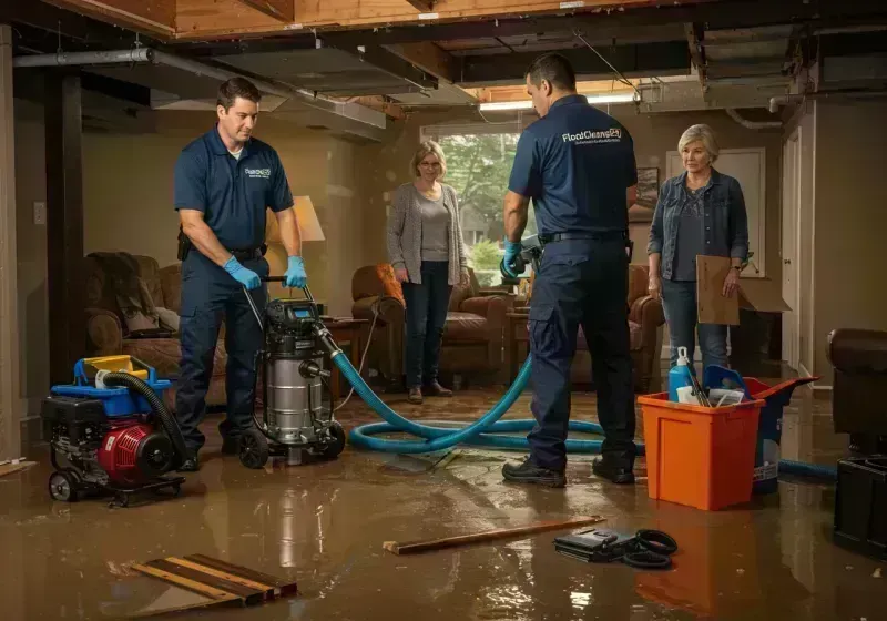 Basement Water Extraction and Removal Techniques process in DeCordova, TX